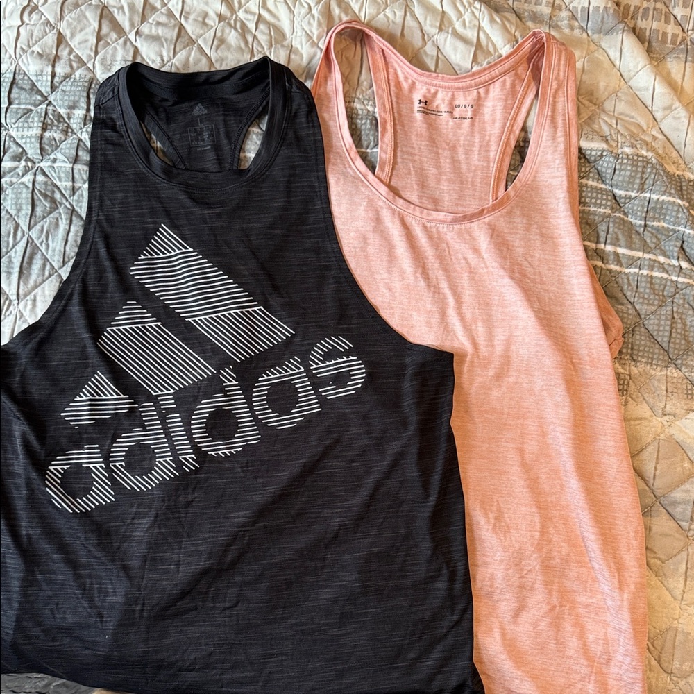 Adidas & Under Armour Workout Top Bundle